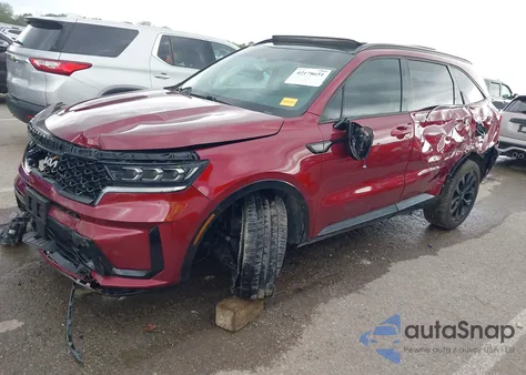2022 Kia Sorento Sx из США, поврежденный, VIN 5XYRKDLF1NG100165